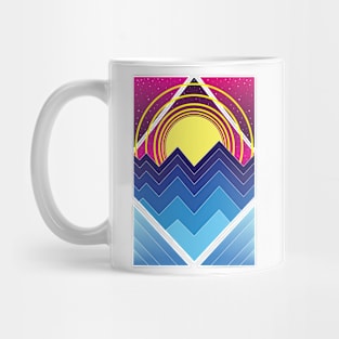 Artsy Mountain Vibes Mug